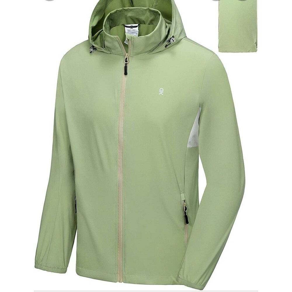 Little Donkey Andy Men's 2XL Waterproof Rain Jacket Outdoor Lightweight RARE CLR